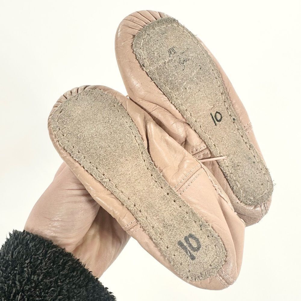 American Ballet ABT pink leather ballet slipper 10 - Picture 3 of 5